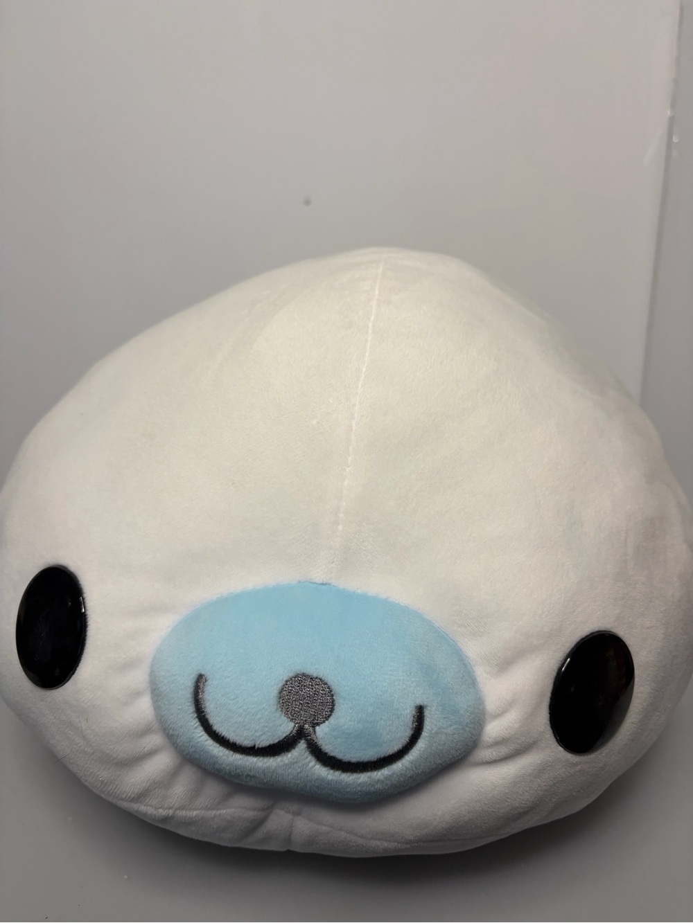 Authentic San-X Mamegoma Shirogoma (white seal) plush